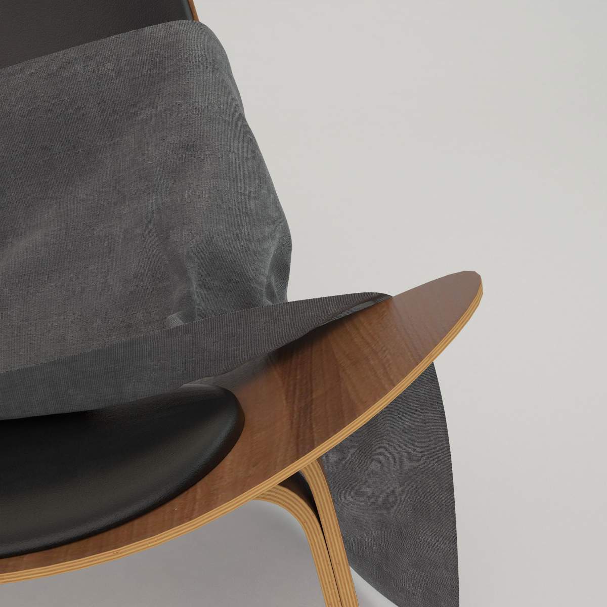 Fabric cloth chair