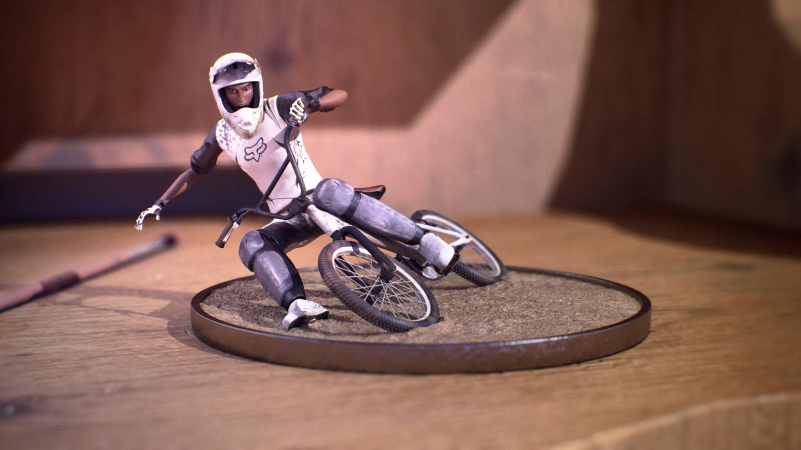 Biker Miniature