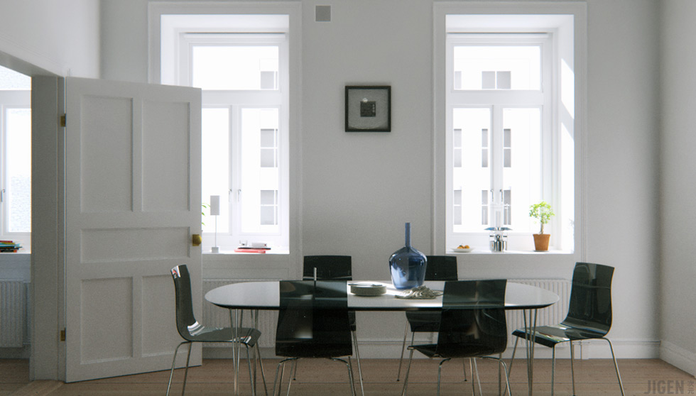 Swedish Apartment - Table à Manger